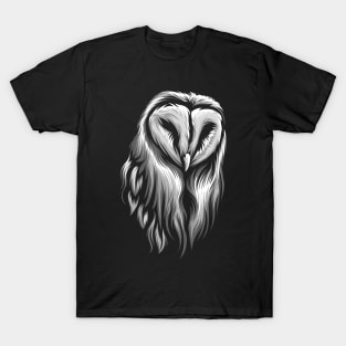 Owl White Head T-Shirt